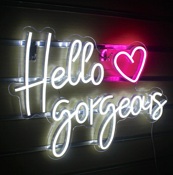 Hello Gorgeous Neon Sign